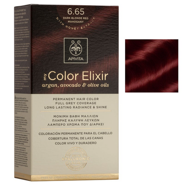Apivita My Color Elixir Rubio Oscuro Caoba Nº6.65
