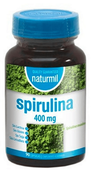 Naturmil Spirulina 400Mg 90 Cápsulas