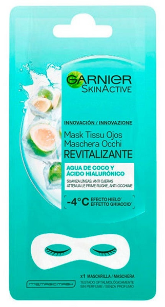 Garnier Skin Active Eye Tissue Mask Esptit Coconu 1 Unidad