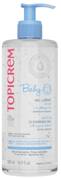 Topicrem Baby Gel Limpiador Suave 500 Ml