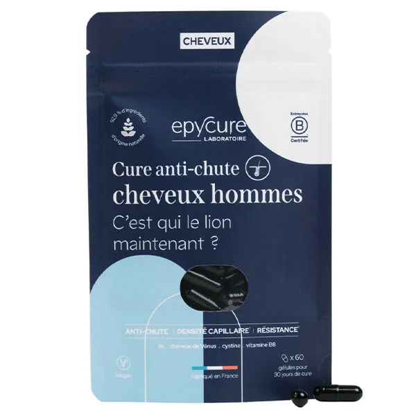 cheveux et ongles cure anti-chute de cheveux hommes