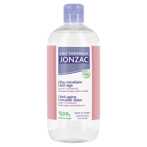 Eau thermale Jonzac, Sublimactive, Eau Micellaire anti-âge bio 500mL 5