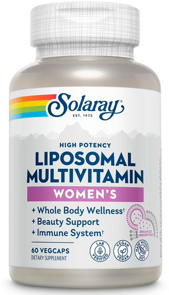 Solaray Liposomal Multivitamin Women's 60 Cápsulas Vegetales
