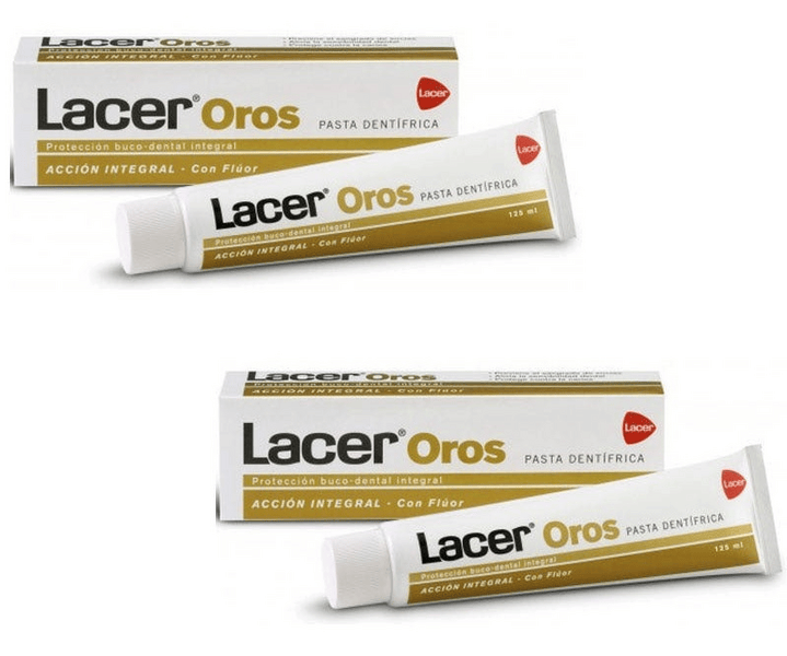Lacer Oros Pasta de Dientes 2x125 ml