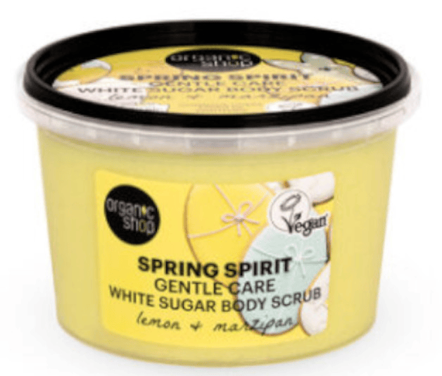 Organic Shop Exfoliante Corporal Suave de Azúcar Spring Spirit 250 ml