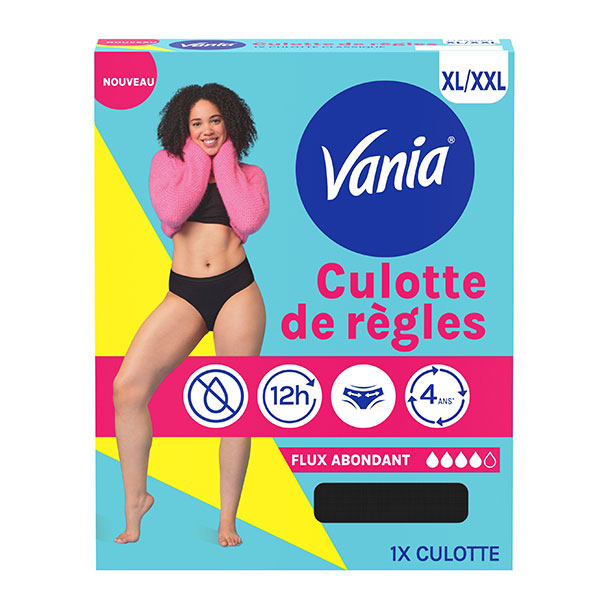 Culotte de Règles Flux Abondant Taille XL/XXL