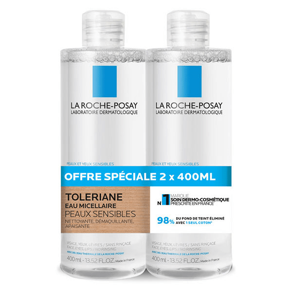 Toleriane Physiologique Eau Micellaire Peaux Sensibles - 400ml - Lot de 2 4