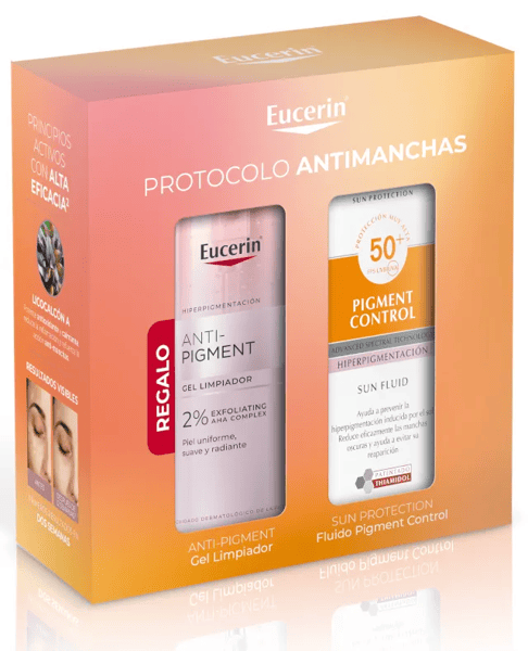 Eucerin Pigment Control SPF50+ 50 ml + Anti-Pigment Gel Minitalla