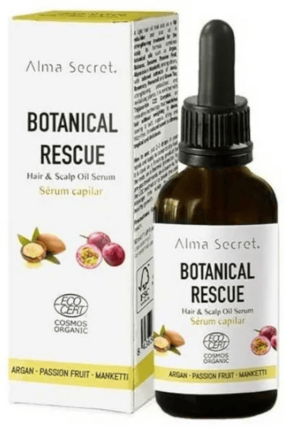 Alma Secret Verde Sérum Capilar Botanical Rescue 50 Ml