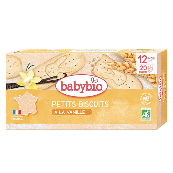 Petits Biscuits à la Vanille +12m Bio 160g 3