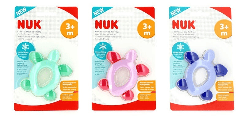 Nuk Mordedor Refrigerable Tortuga +3m Varios Colores