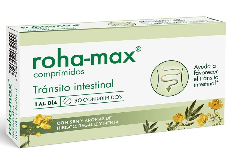 Roha Max Tránsito Intestinal 30 Comprimidos