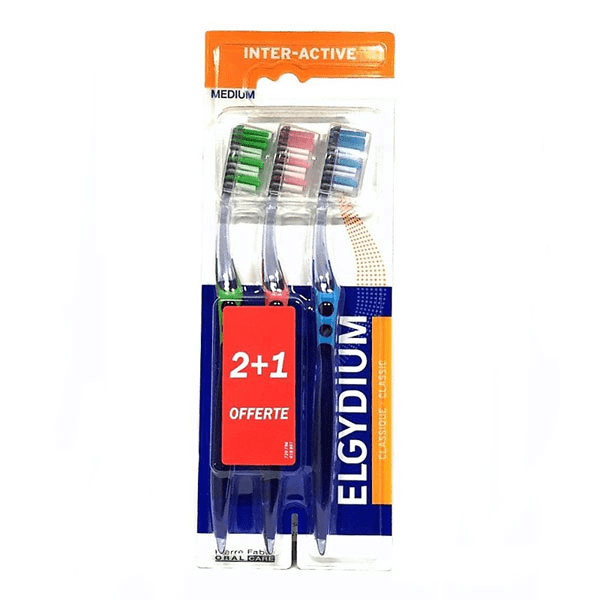 Brosse à Dents Diffusion Medium - Lot de 3 3