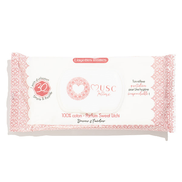 Sweet Litchi - La délicieuse Lingettes intimes 30 unités 3