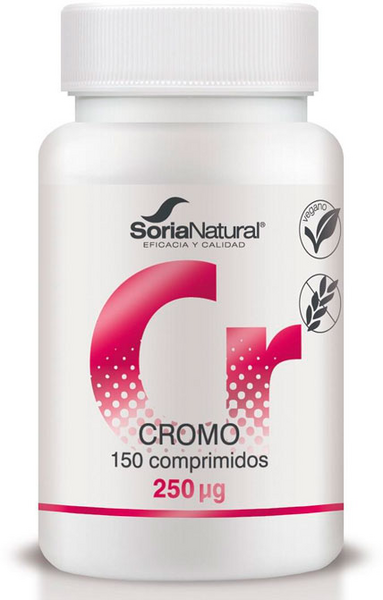 Soria Natural Cromo Liberación Sostenida 150 Comprimidos