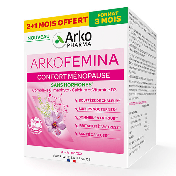 Arkofemina Confort Ménopause 180 gélules 3