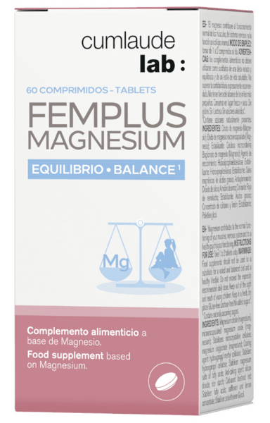 Cumlaude Lab Femplus Magnesio 60 Comprimidos