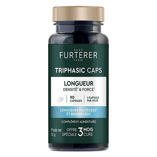 Furterer Triphasic Active Grow - Complément alimentaire longueur - Caps 90