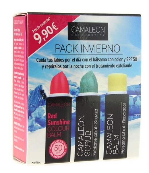 Camaleon Cosmetics Pack Invierno Cuidado Labial