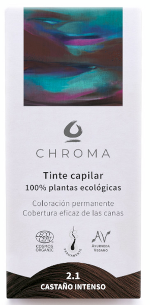 Chroma Tinte Capilar Natural Castaño Intenso 2.1 500 Gr