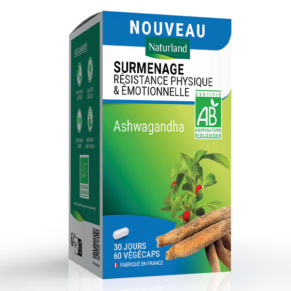 ASHWAGANDHA BIO 60 VÉGÉCAPS