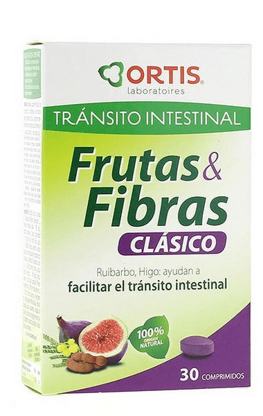 Ortis Tránsito Frutas Y Fibras Clásico 30 Comprimidos