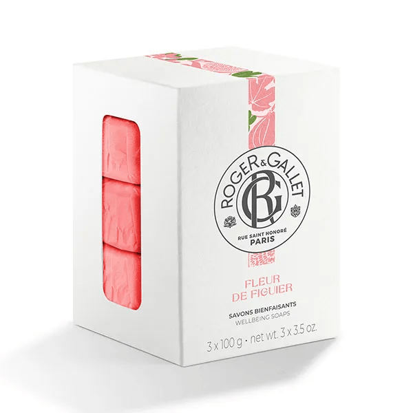 Roger & Gallet Fleur de Figuier Coffret Savon Bienfaisant 3 x 100g 3