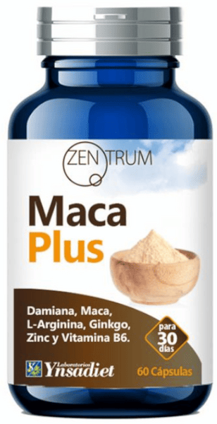 Ynsadiet Zentrum Maca Plus 60 Cápsulas
