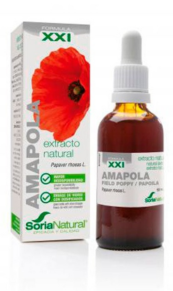Soria Natural Extracto de Amapola SXXI 50 ml
