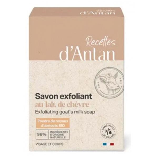 Recettes d'Antan savon Exfoliant Lait de chèvre noyaux d'abricots - pain 100g 2
