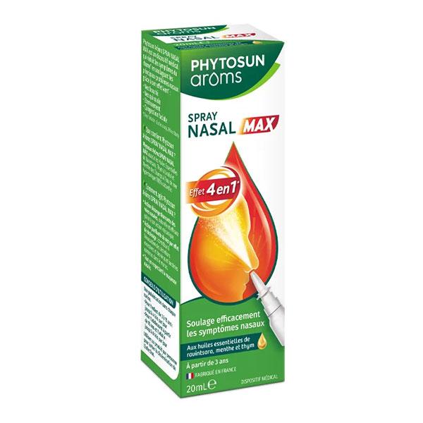 Spray Nasal Max 4en1 aux Huiles Essentielles 20ml 4