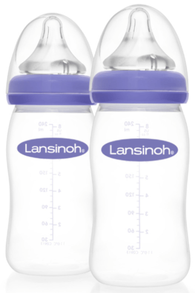 Lansinoh Biberón con Tetina NaturalWave 2x240 ml