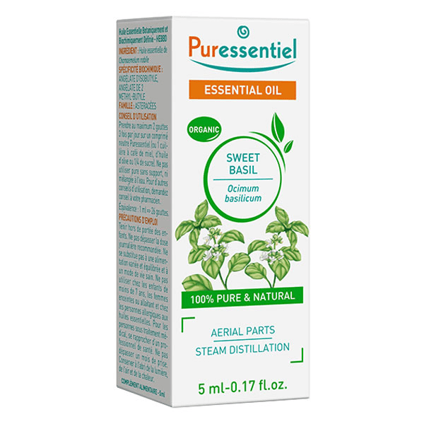 Huile Essentielle Basilic Bio 5ml 4