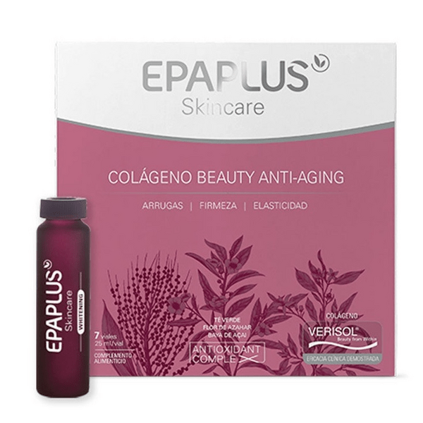 En Oferta Epa-Plus Skincare Colágeno Beauty Antiaging 7 Viales X 25 Ml