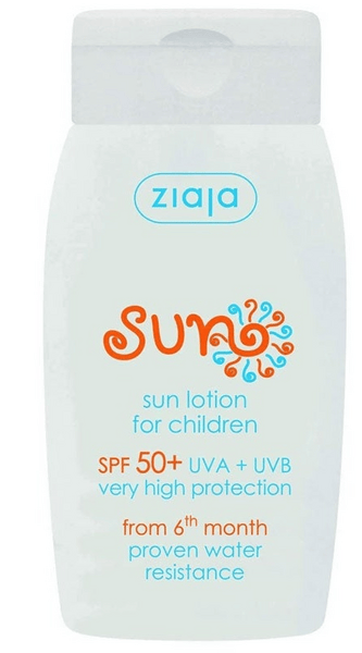 Ziaja Protector Solar para Niños SPF50+ Sun 125ml