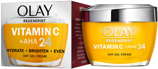 Olay Regenerist Vitamina C + AHA 24 Gel-Crema Día 50 Ml