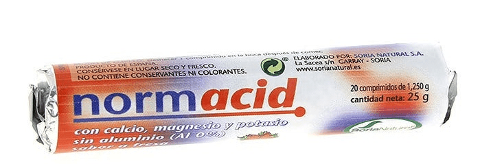 Soria Natural Normacid 20 Comprimidos