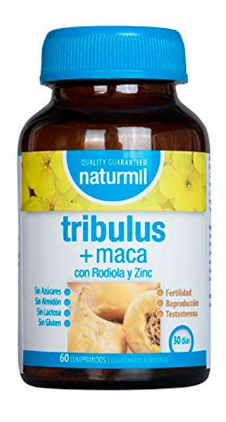 Naturmil  Tribulus + Maca 60 Comprimidos