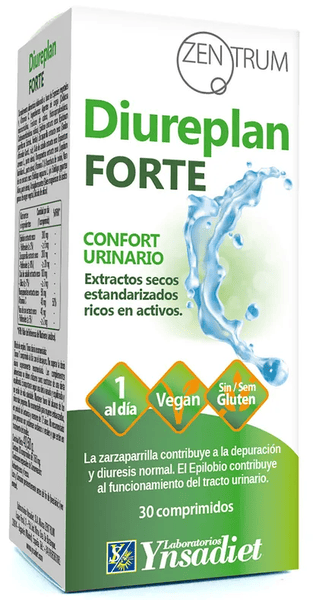 Zentrum Diureplan Forte 30 Comprimidos - Imagen 3