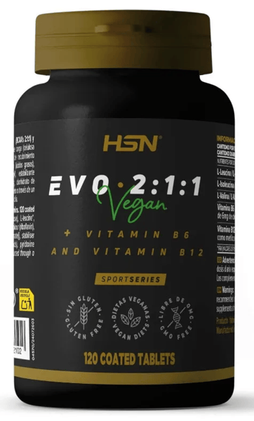HSN Evo 2:1:1 (Bcaa'S 2:1:1 + Vitaminas B6 Y B12) 120 Tabs