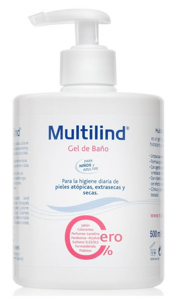 Multilind Gel De Baño Hipoalergénico 500ml