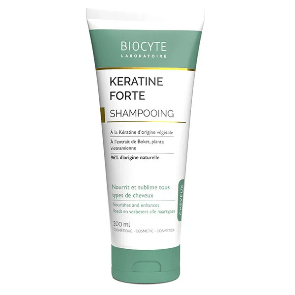 Kératine Forte Shampoing Soin des Cheveux Kératine et Boket 200ml 4