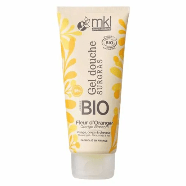 MKL Gel Douche BIO Fleur d'Oranger, cheveux, visage et corps 200ml 4