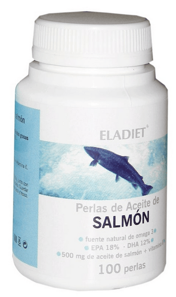 Eladiet Perlas de Aceite de Salmón 100 uds