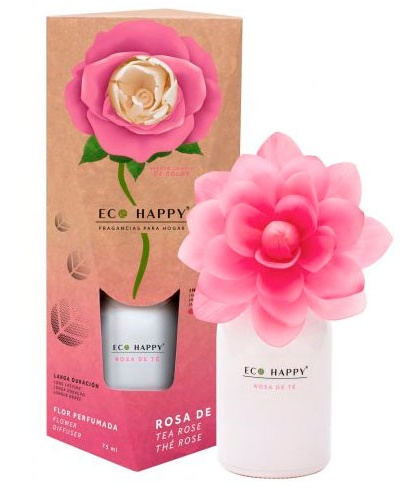 Eco Happy Flor Perfumada Rosa De Té 75ml