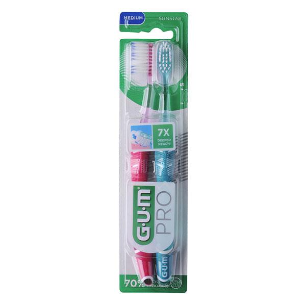 Brosse à Dents Technique Pro Medium Lot de 2 4