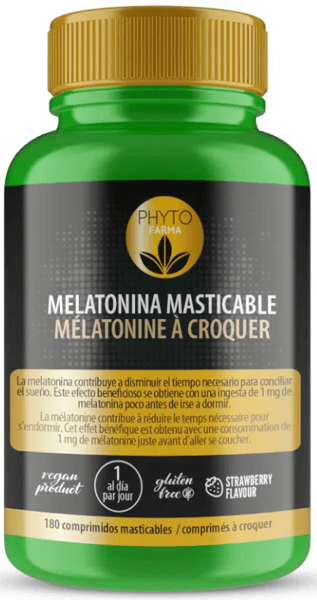 Phytofarma Melatonina Masticable 180 Comprimidos