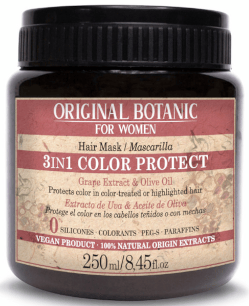 Original Botanic Oliva For Women Mascarilla 3 En 1 Color Protect 250 Ml