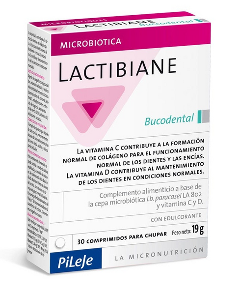 Lactibiane Bucodental Menta 30 Comprimidos Chupar