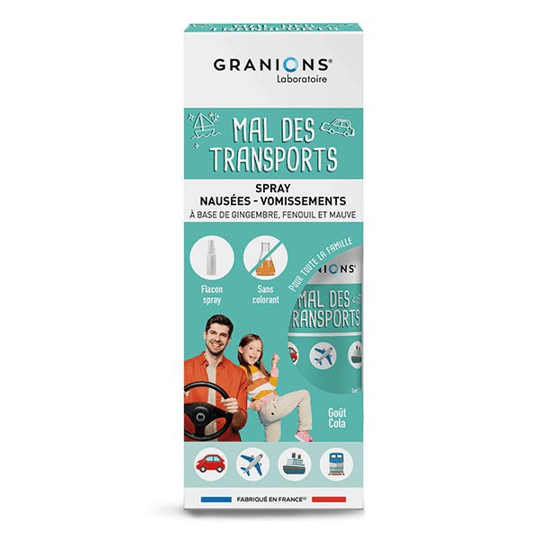 GRANIONS - Spray Mal des Transports Enfant et Adulte - Contre Nausées - 20 mL 4